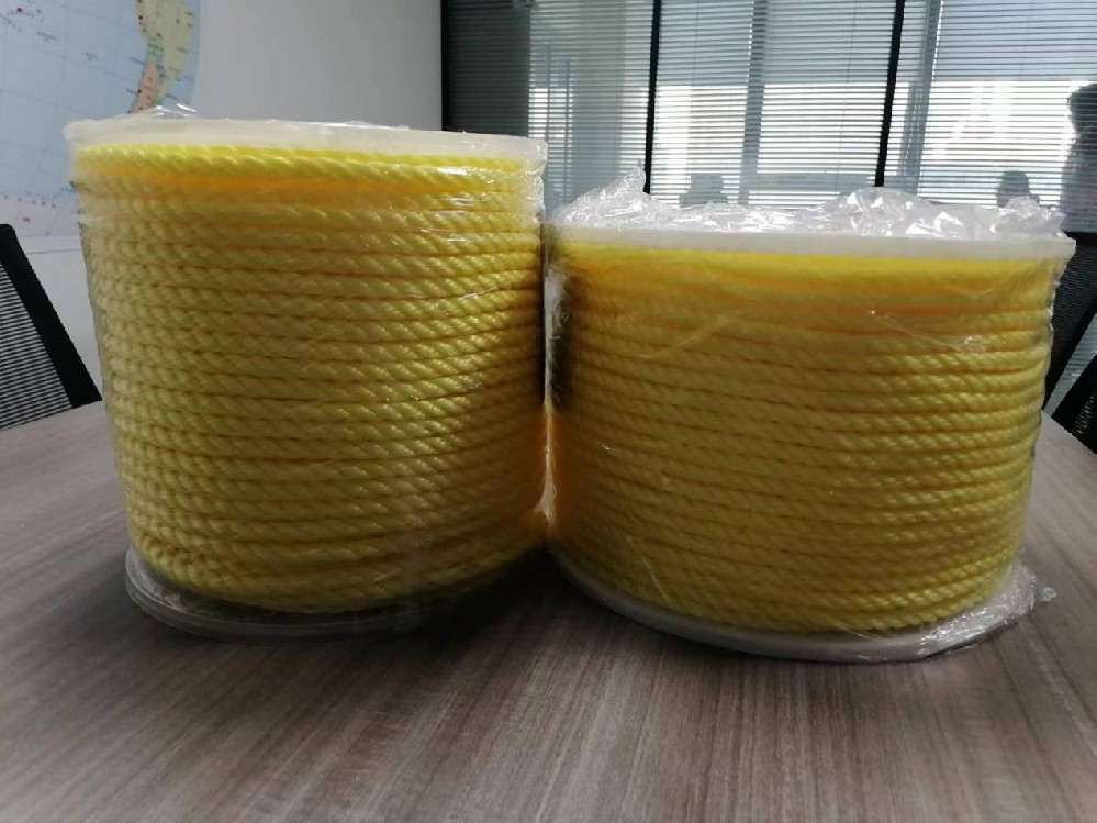 Yellow PE Rope With Reels for Venezuelan Market
