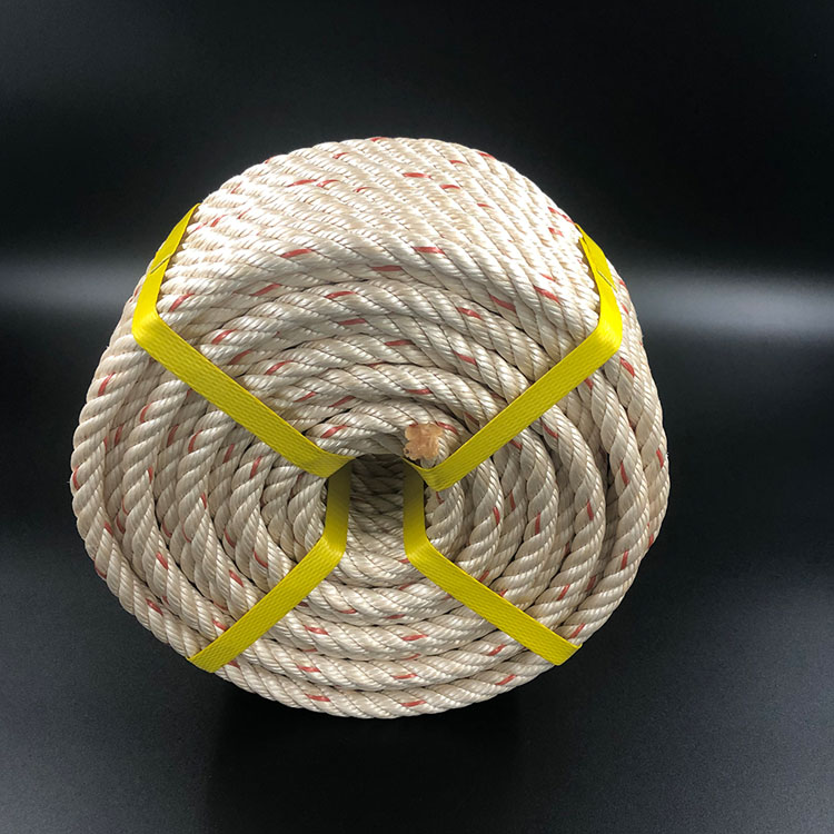 4 Strand BeigeColor PP Packaging rope